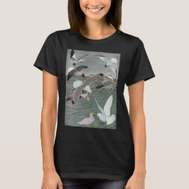 Meeuwen boven oceaangolven door Louis Agassiz Fuer T-shirt