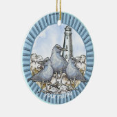 Meeuwen Gids Vuurtoren Ornament (Rechts)