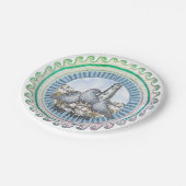 Meeuwen Gids Vuurtoren papier bord (Gekanteld)