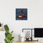 Meeuwen met Boei Poster (Thuiskantoor)