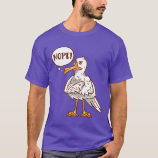 Meeuwen NOPE Meeuw Vogelliefhebber vriend T-shirt