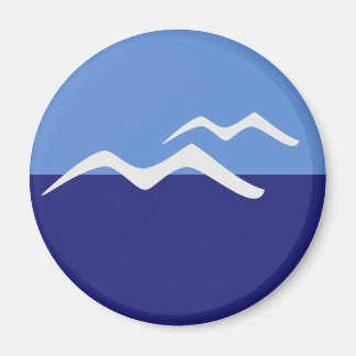 Meeuwen / Standaard, 5,7 cm ronde magneet