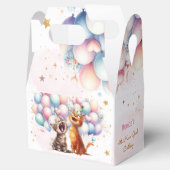 Meeuwende katten miauw-gical kinderen verjaardag bedankdoosjes (Geopend)