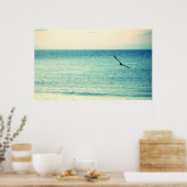 Meeuwenposter Poster (Keuken)