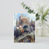Meeval-prins-zeemannen kasteel briefkaart (Staand voorkant)