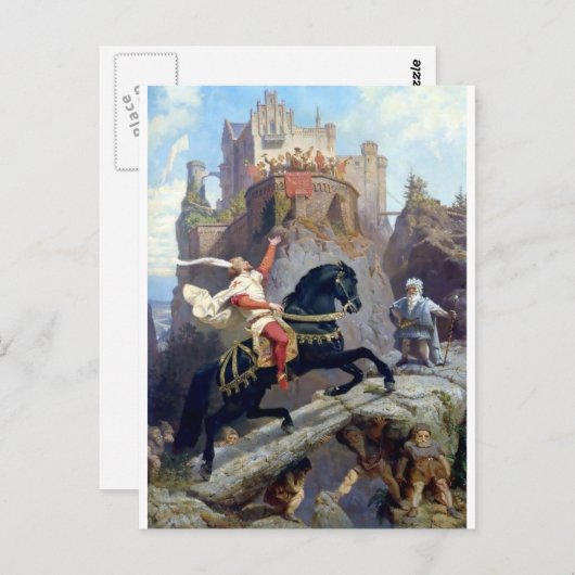 Meeval-prins-zeemannen kasteel briefkaart (Voorkant / Achterkant)