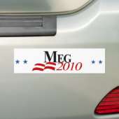 Meg Bumpersticker (Op auto)