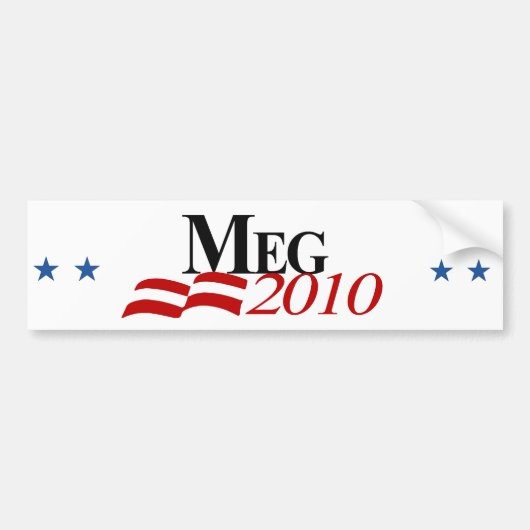 Meg Bumpersticker (Voorkant)