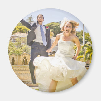 Meg & Jeremy's trouwmagneet Magneet