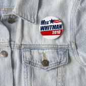 MEG WHITMAN 2010 RONDE BUTTON 5,7 CM (In situ)