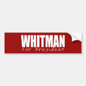 MEG WHITMAN BUMPERSTICKER (Voorkant)