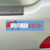MEG WHITMAN BUMPERSTICKER (Op auto)