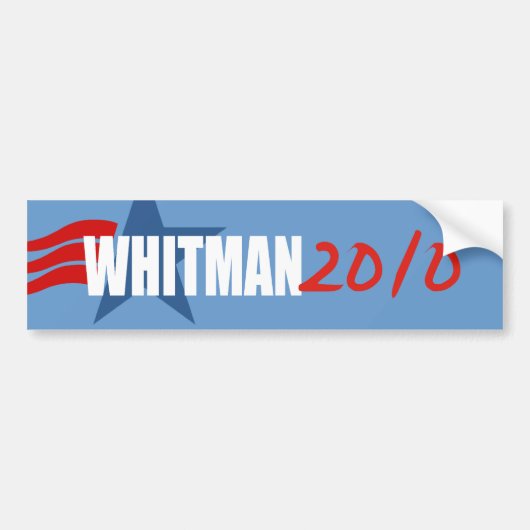 MEG WHITMAN BUMPERSTICKER (Voorkant)