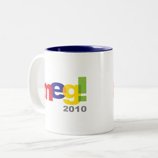 Meg Whitman voor gouverneur Tweekleurige Koffiemok (Voorkant links)