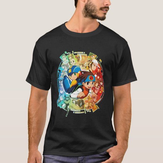 Mega Battle Network Legacy Collectie T-shirt (Voorkant)