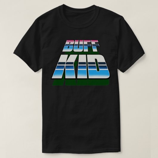 Mega Buff Kind 1 T-shirt (Design voorkant)