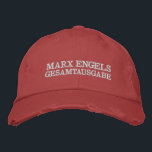 MEGA-cap DI3TZCOVTVRE Geborduurde Pet<br><div class="desc">ja Wortspiel mega funny - verstehste MEGA wegen MAGA und dieses lol rofl palve</div>