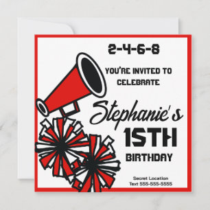 Mega Cheer uitnodiging: #6 uitnodiging