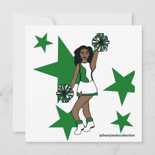 Mega Cheer uitnodiging: #7 uitnodiging (Achterkant)