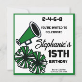 Mega Cheer uitnodiging: #7 uitnodiging (Voorkant)