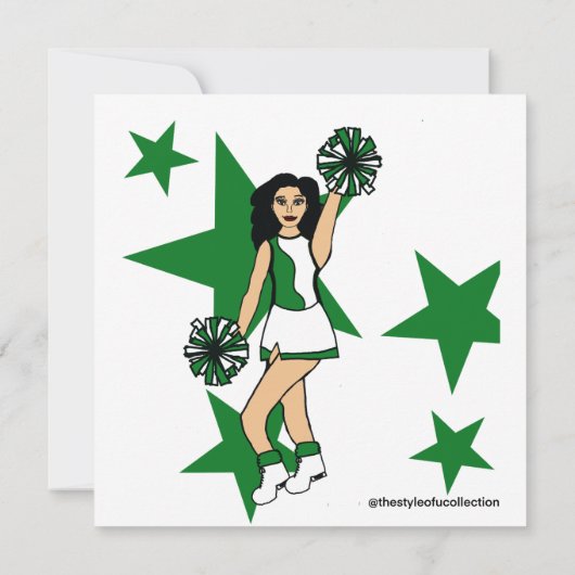 Mega Cheer uitnodiging: #8 uitnodiging (Achterkant)