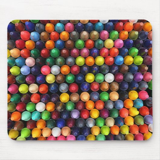 Mega collectie van alle huidige kleuren muismat (Voorkant)