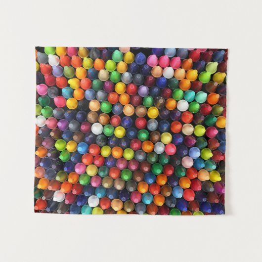 Mega crayon collectie wandkleed (Voorkant (horizontaal))