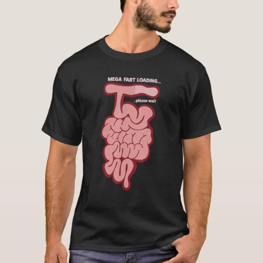 Mega Fart Loading T-shirt (Voorkant)