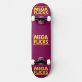 MEGA FLICKS  PERSOONLIJK SKATEBOARD (Voorkant)