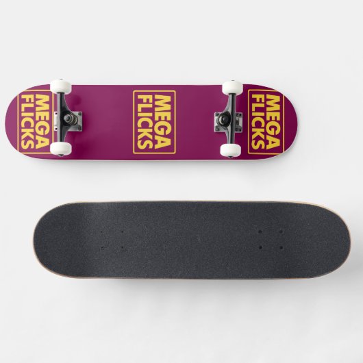 MEGA FLICKS  PERSOONLIJK SKATEBOARD (Horizontaal)