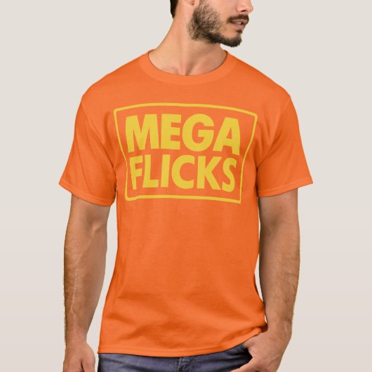 MEGA FLICKS T-SHIRT (Voorkant)