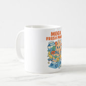 Mega Fresh Mart Koffiemok (Voorkant links)