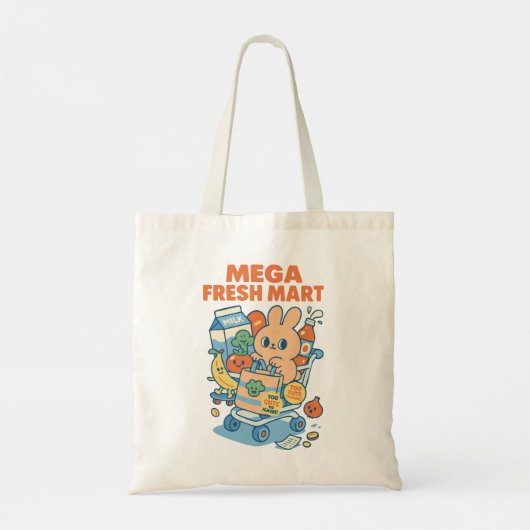 Mega Fresh Mart Tote Bag (Achterkant)