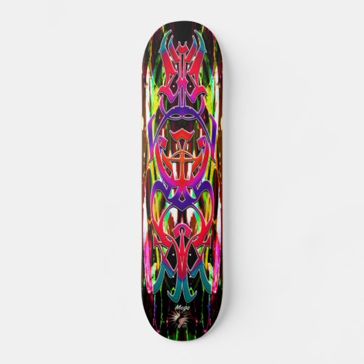 Mega g-cat Pro Persoonlijk Skateboard (Voorkant)