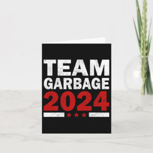 Mega Garbage Trots op Trump-aanhanger Kaart
