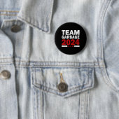 Mega Garbage Trots op Trump-aanhanger Ronde Button 5,7 Cm (In situ)