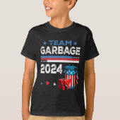 Mega Garge trotse Trump-aanhanger T-shirt (Voorkant)