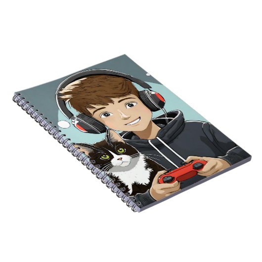 Mega Jrex Gaming klein tijdschrift Notitieboek (Rechterzijde)