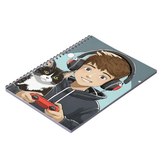 Mega Jrex Gaming klein tijdschrift Notitieboek (Linkerzijde)