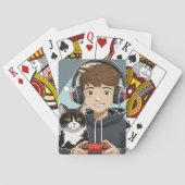 Mega Jrex Gaming speelkaarten (Achterkant)