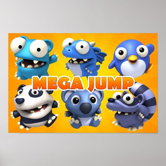 Mega Jumpers Poster (Voorkant)