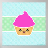Mega Kawaii Giant Cupcake Poster (Voorkant)