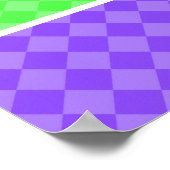 Mega Kawaii Happy Cloud Rainbow-Poster Poster (Hoek)