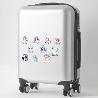 Mega Kawaii Unicorn Bundel – 10+ Magische Fantasy  Sticker