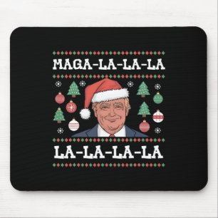 Mega La La Donald Trump Potus 47 Lelijke Kerst Muismat