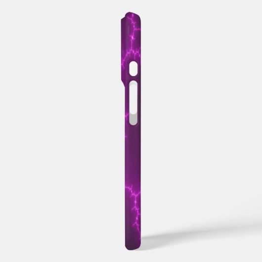 Mega Lightning Fractal iPhone 4 Case (Achterkant / Links)