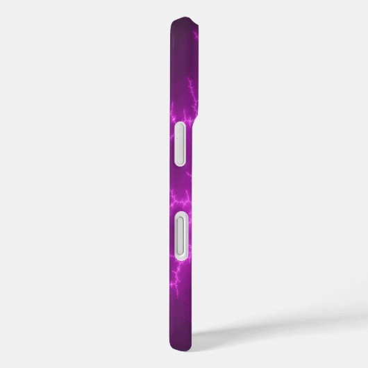 Mega Lightning Fractal iPhone 4 Case (Achterkant / Rechts)