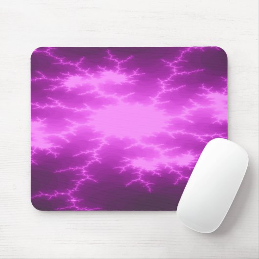 Mega Lightning Fractal Mousepad Muismat (Met muis)