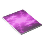 Mega Lightning Fractal Notepad Notitieblok (Schuin)