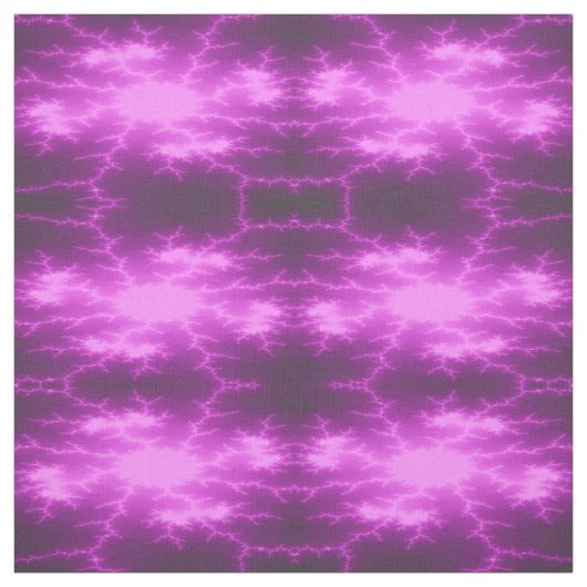 Mega Lightning Fractal Patterned Craft Fabric Stof (Swatch)
